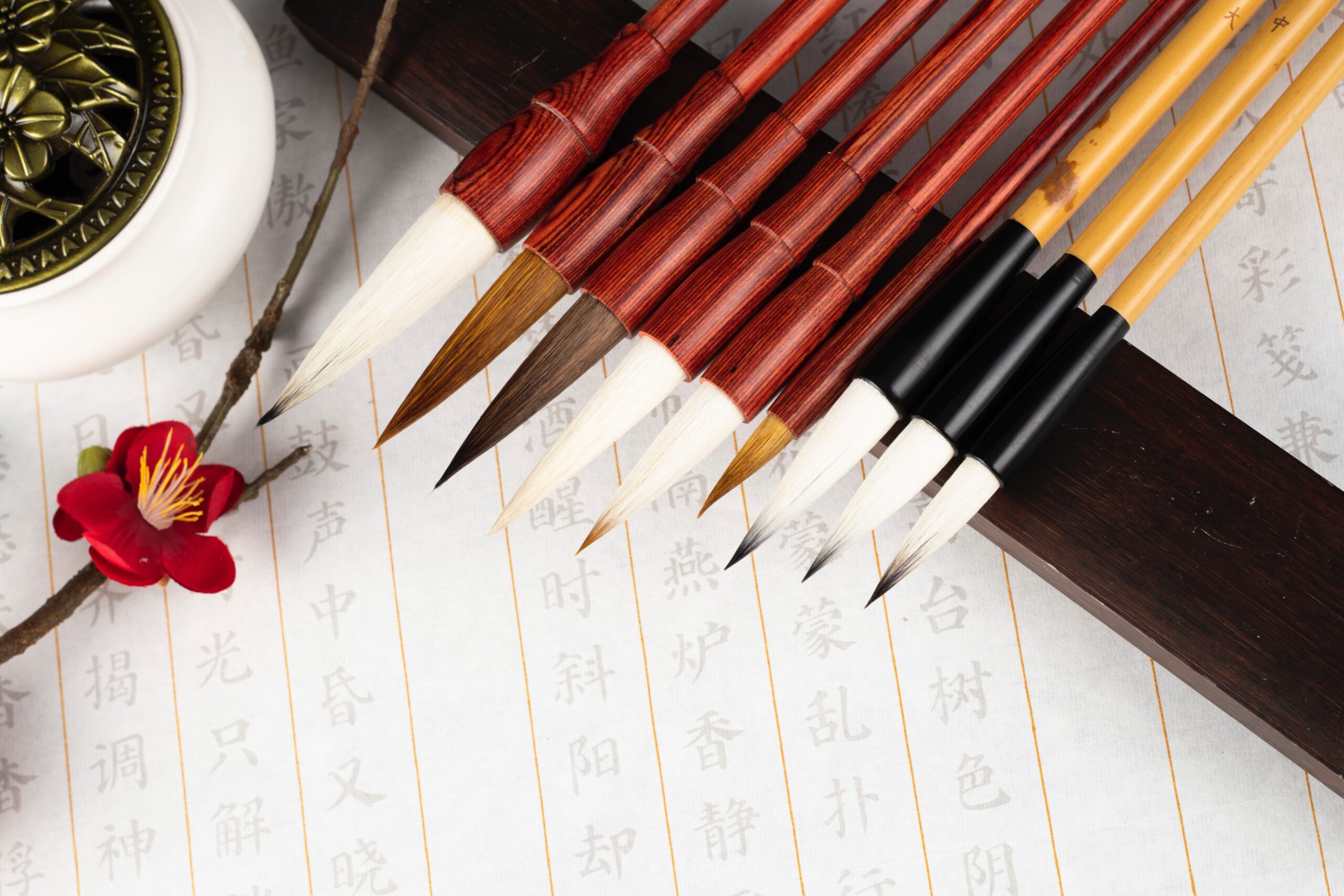 japanese calligraphy set