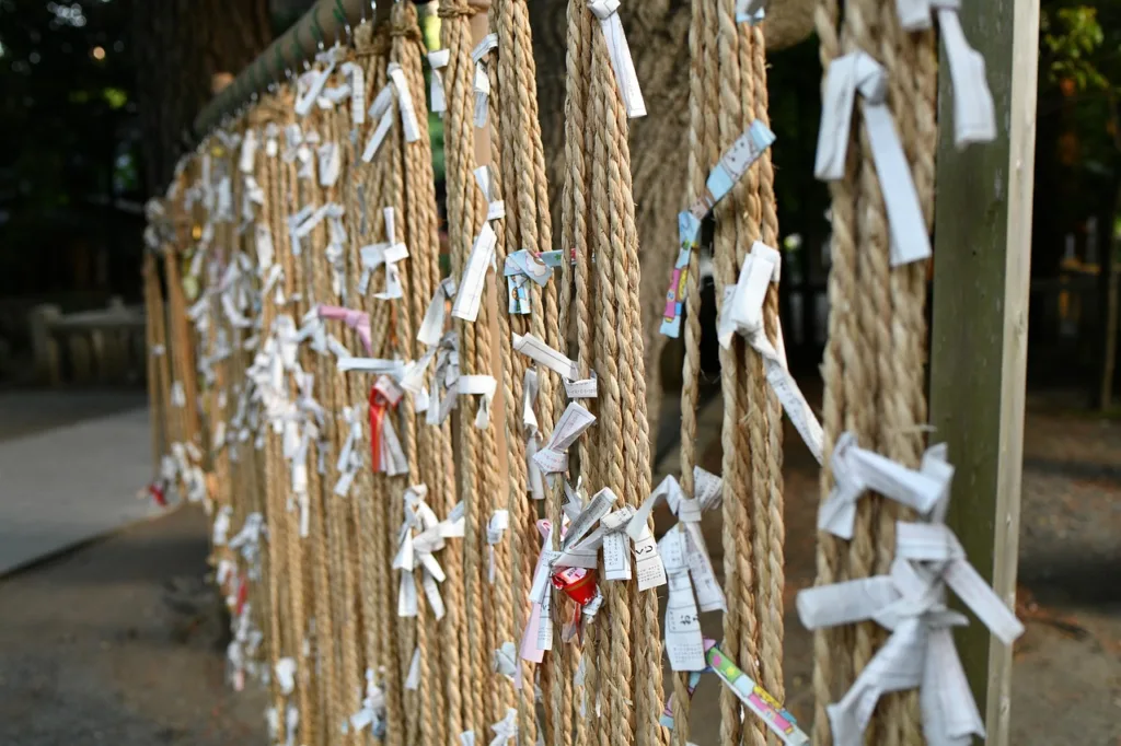 omikuji rope